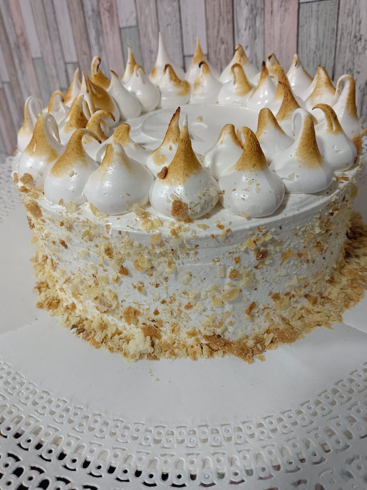 Torta hoja manjar